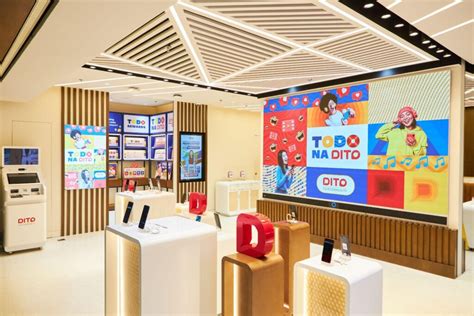 DITO opens first flagship experience store at SM Megamall.